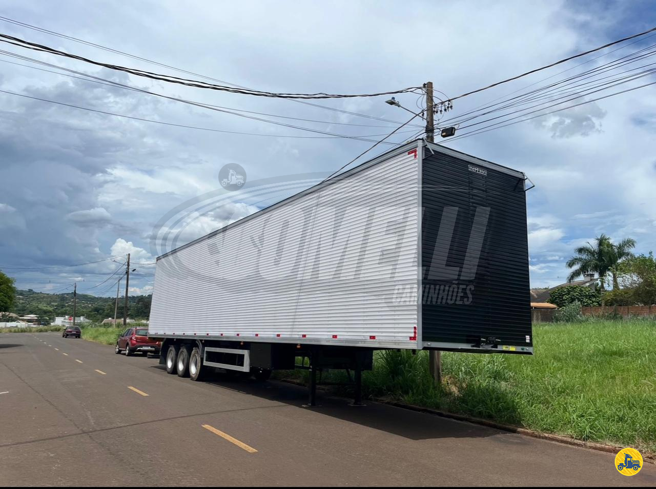 CARRETA SEMI-REBOQUE BAU FURGÃO Comelli Caminhões RIO VERDE GOIAS GO